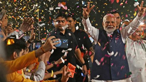 Élections générales en Inde Narendra Modi remporte sa troisième