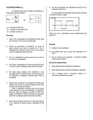 F Sica Ano Prof Pedro Ivo Acelera O M Dia Pdf