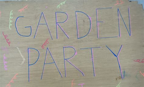 Les L Ves Du Club Jardin Vous Invitent La Garden Party Coll Ge