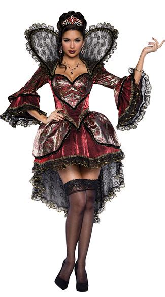 Deluxe Wonderland Queen Costume Sexy Wonderland Queen Costume Sexy Queen Of Hearts Costume