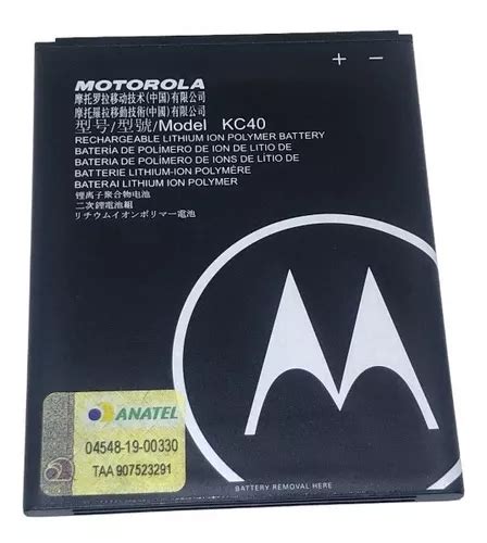 Bateria Motorola Moto E6 Plus Xt2025 Kc40 Original