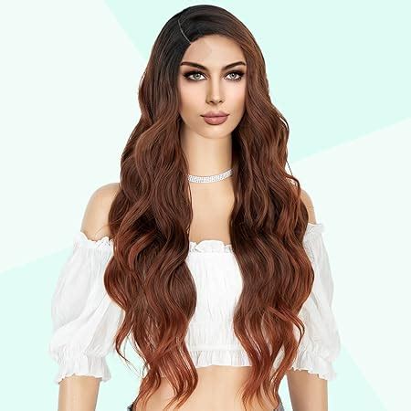 Amazon K Ryssma Ash Blonde Lace Front Wig Dark Roots Ombre