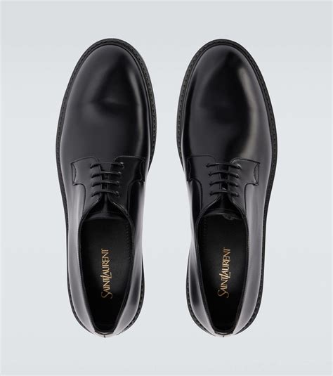 Saint Laurent Leather Derby Shoes Saint Laurent