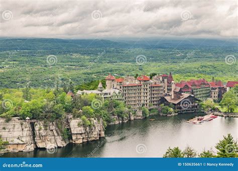 Mohonk Mountain House stock image. Image of house, landmark - 150635661