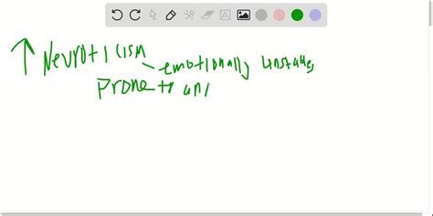 SOLVED:The correlation between scores on a neuroticism test and scores on an anxiety test is ...