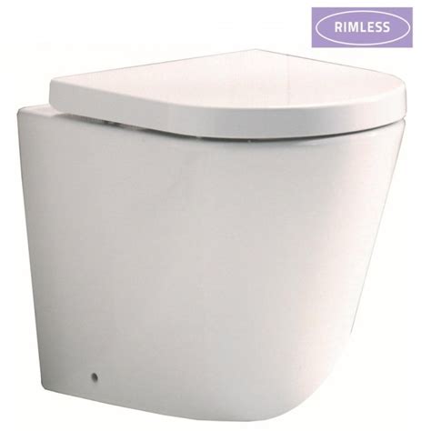 Opal Rimless Back To Wall Pan Soft Close Seat Amazing Bathroom Supplies