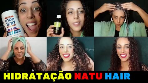 Como Fiz Hidrata O Creme Natu Hair Youtube