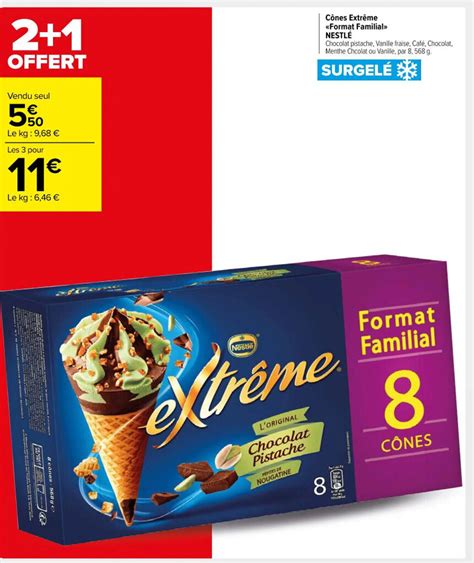 Promo C Nes Extr Me Nestl Chez Carrefour