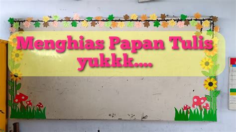 MENGHIAS PAPAN TULIS DENGAN KERTAS ORIGAMI YouTube