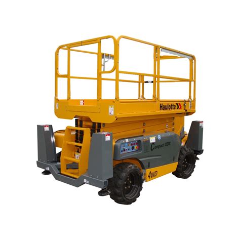 Haulotte Compact 12DX Scissor Lift For Hire Eagle Platforms Sheffield