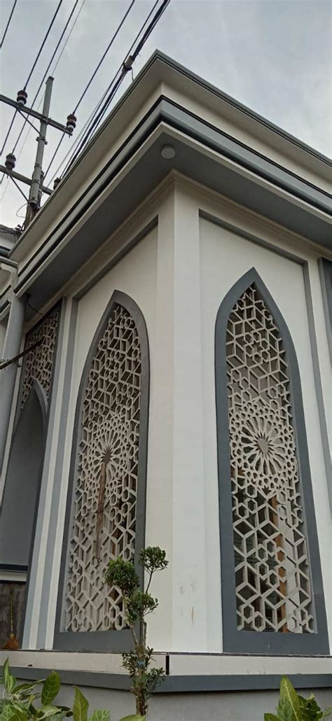 Krawangan GRC Masjid Ornamen Beton Masjid Krawangan Beton GRC Minimalis