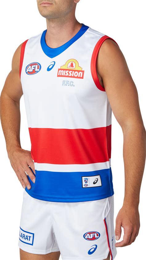 Western Bulldogs Asics 2023 Clash Guernsey Adult Western Bulldogs Shop