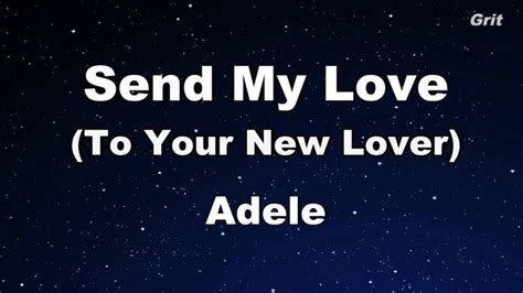 Send My Love - Adele Karaoke【With Guide Melody】 | Adele karaoke ...