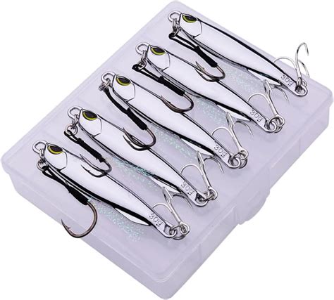 Amazon Gaderth Pcs Spoons Lures Degree Reflective Hard