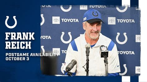 Colts At Dolphins Postgame Frank Reich