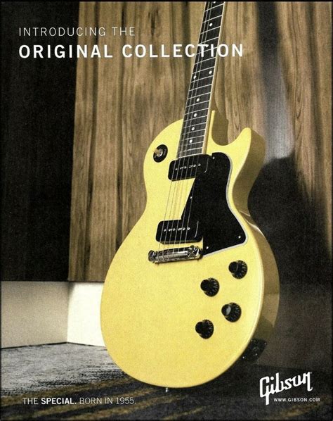 Gibson Original Collection Ad Les Paul Special TV Yellow Guitar