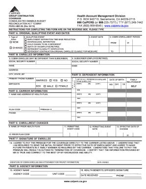 CA PERS HBD 85 2018 Fill And Sign Printable Template Online