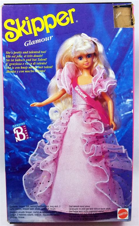 Barbie Glamour Skipper Mattel 1990 Ref 9324