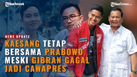 Sikap Tegas Kaesang Pastikan Tetap Bersama Prabowo Meski Gibran Gagal