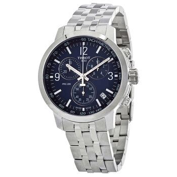 Tissot PRC 200 Chronograph Quartz Silver Dial Men S Watch T114 417 11