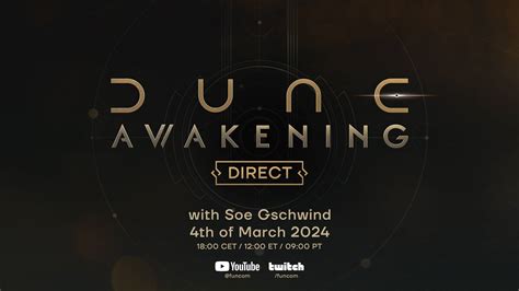 Zwei Neue Trailer Im Rahmen Des Ersten Dune Awakening Direct Dune