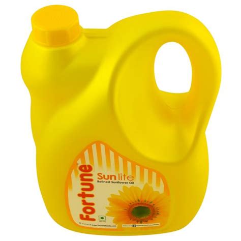 Fortune Sunlite Refined Sunflower Oil 5 L JioMart