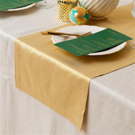 Gold Table Runner Etsy