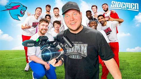 How We Filmed Sidemen Vs Mr Beast Youtube