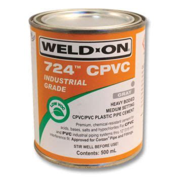 CPVC Chemical Resistant Solvent Cement 473ml Tin 7107 P