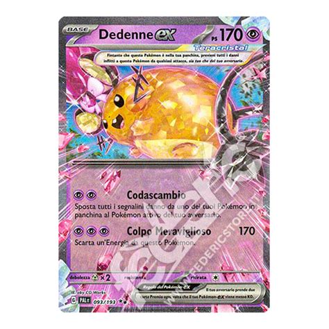 093 193 Dedenne Ex It Mint Federicstore