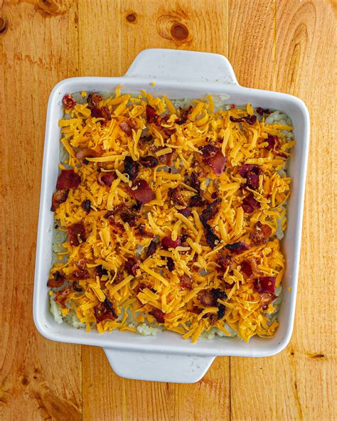 Cheesy Loaded Meatloaf Casserole - CheekyKitchen