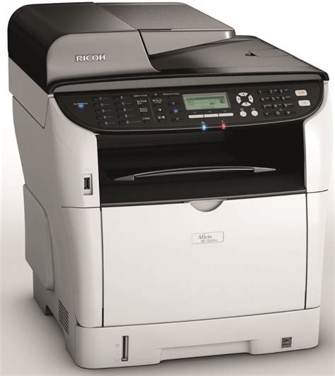 Ricoh SP 3510SF Black White Laserjet Multi Function Printer Upto 28