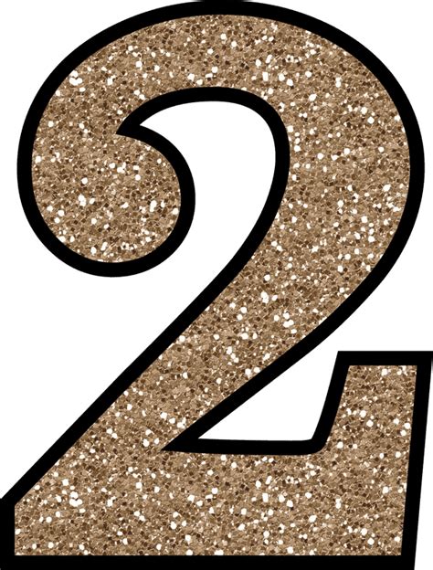 2 Glitter Numbers 0 - 9 Free Printable Numbers Happy Birthday Banner ...