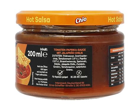 Chio Dip Hot Salsa Ml