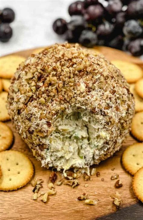 Pineapple Cheese Ball Recipe Splash Of Taste Vegetarian Recipes