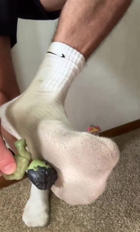 Hot Jock Bullying A Toy With His Smelly Male Socks ThisVid
