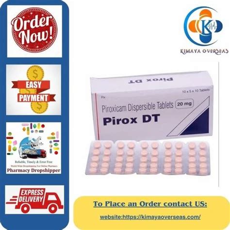 Piroxicam Dispersible Tablet Mg At Rs Stripe In Nagpur Id