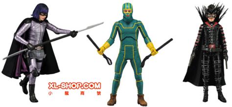 Neca KICK ASS Hit Girl Kick Ass MF Er Action Figure Set Of