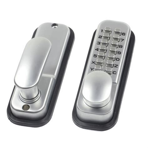 ikonic satin chrome digital entry lock bunnings  zealand