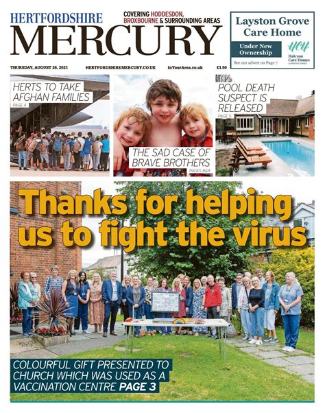 Hertfordshire Mercury Hoddesdon - 2021-08-26