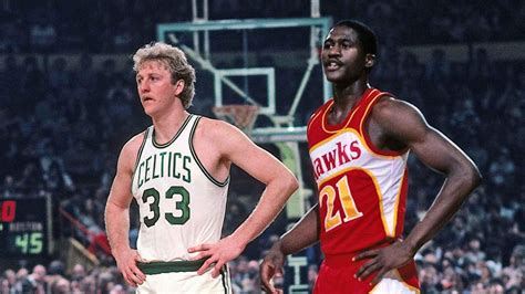 Top Moments Larry Bird Dominique Wilkins Stage Classic Game 7 Duel