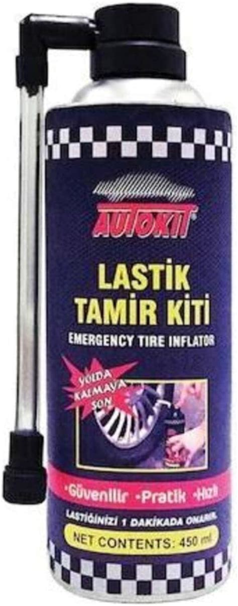 Btm Otomotİv 139 Autokit Lastik Tamir Kiti Acil Lastik Şişirici Sprey