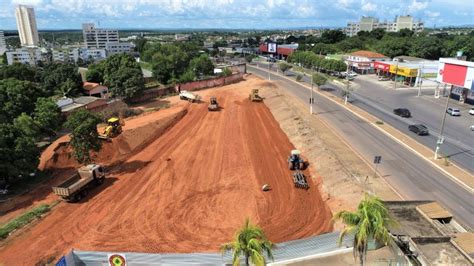 Prefeitura de Cuiabá constrói nova rotatória na Avenida República do