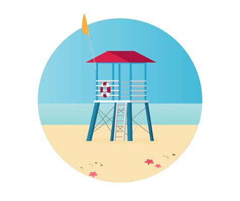 Premium Vector Summer Holidays Vector Illustrationflat Design Beach