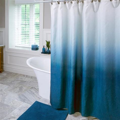 Teal Shower Curtain