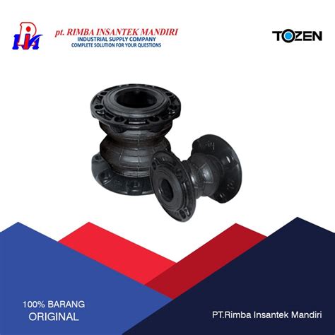 Jual Rubber Flexible Joint Flange Jis K Twin Tozen Inch Shopee