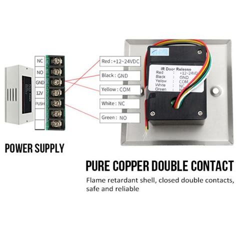 Oem Manufacturer No Touch Exit Button Contactless Infrared Door Button