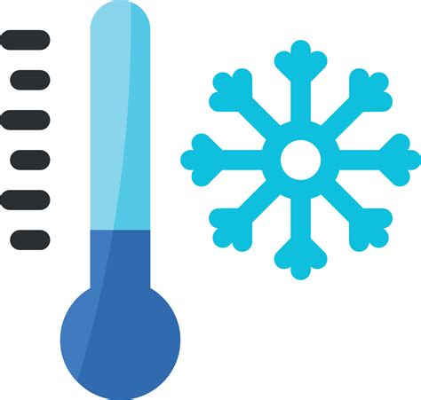 Simple Cold Thermometer Vector Icon Editable Pixel Vector