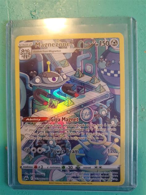 Pokémon TCG Magnezone Crown Zenith Galarian Gallery GG18 GG70 Holo