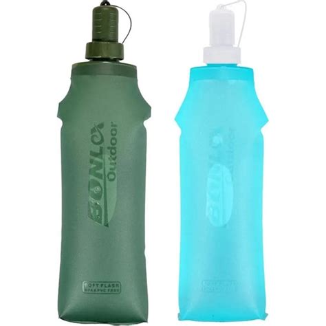 Chaoduo Shop Yeşil 500ML Stili ml Soft Flask Katlanır Su Fiyatı